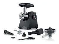 Bosch MFWS430B hakkmasin 1900 W Must, Hõbe