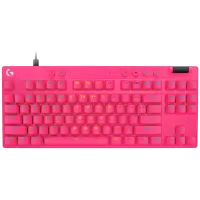 LOGITECH G PRO X TKL RAPID Gaming Keyboard - MAGENTA - US INT'L - USB - EMEA28i-935 - LINEAR