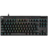 LOGITECH PRO X TKL RAPID Gaming Keyboard  - BLACK - US INT'L - USB - EMEA28i-935 - LINEAR