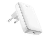 FIXED Slim USB-C Travel Charger, GaN, PD support, 30W, White | Fixed