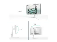 Philips | 27M2N3201A/00 | 27 " | IPS | 16:9 | 180 Hz | 1 ms | 1920 x 1080 pixels | 300 cd/m² | HDMI ports quantity 2 | White – pilt 15