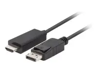 Lanberg | DisplayPort M/M Cable 19 PIN V1.2, 1.8 m | CA-DPDP-10CC-0018-BK