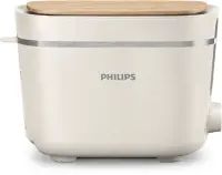 Philips | Toaster | HD2640/10 Eco Conscious Edition | Power 830 W | Number of slots 2 | Housing material 100% Bio-based plastic | Silk White Matt – pilt 17