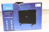 SALE OUT. Midea NDK15-15MR Convection Heater, Black | Midea | Convection Heater | NDK15-15MR | Convection Heater | 1500 W | Number of power levels 3 | Black | DAMAGED PACKAGING, DENT ON THE BACK AND SCRATCHES ON EDGE | IPX4