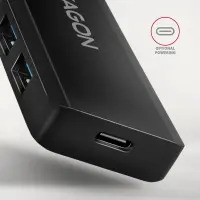 AXAGON Travel four-port USB-A 5Gbps hub | HUE-C1A – pilt 6