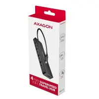 AXAGON Travel four-port USB-C 5Gbps hub | HUE-C1C – pilt 3