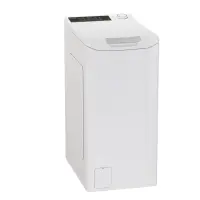 Candy | Washing Machine | TCA284TM5-S | Energy efficiency class A | Top loading | Washing capacity 8 kg | 1200 RPM | Depth 60 cm | Width 41 cm | Display | Digit | White – pilt 3