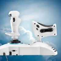 Thrustmaster T.Flight Hotas One Microsoft Flight Simulator Edition Must, Valge USB Juhtkang + mootori juhthoob Analoog/digitaal PC, Xbox One, Xbox One S, Xbox One X – pilt 6