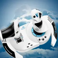 Thrustmaster T.Flight Hotas One Microsoft Flight Simulator Edition Must, Valge USB Juhtkang + mootori juhthoob Analoog/digitaal PC, Xbox One, Xbox One S, Xbox One X – pilt 9