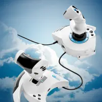 Thrustmaster T.Flight Hotas One Microsoft Flight Simulator Edition Must, Valge USB Juhtkang + mootori juhthoob Analoog/digitaal PC, Xbox One, Xbox One S, Xbox One X – pilt 17