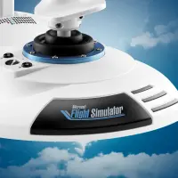 Thrustmaster T.Flight Hotas One Microsoft Flight Simulator Edition Must, Valge USB Juhtkang + mootori juhthoob Analoog/digitaal PC, Xbox One, Xbox One S, Xbox One X – pilt 20