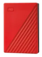External HDD|WESTERN DIGITAL|My Passport|6TB|USB 2.0|USB 3.2|Colour Red|WDBR9S0060BRD-WESN
