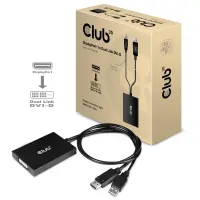 CLUB3D cac-1010 Displayport/usb DVI-I Daul link Must, Valge – pilt 9