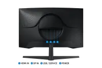 Samsung G55C PC lamekuvar 68,6 cm (27") 2560 x 1440 pikslit Quad HD LED Must – pilt 2