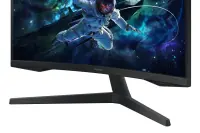 Samsung G55C PC lamekuvar 68,6 cm (27") 2560 x 1440 pikslit Quad HD LED Must – pilt 6