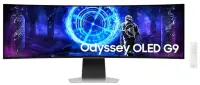 Samsung S49DG950SU PC lamekuvar 124,5 cm (49") 5120 x 1440 pikslit Dual QHD OLED-ekraan Hõbe