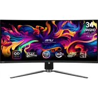 Monitor|MSI|34 "|3440 x 1440 pixels|UltraWide Quad HD|Native aspect ratio 21:9|QD-OLED|Curved|MPG341CQPXQD-OLED – pilt 21