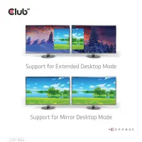 CLUB3D CSV-1562 sülearvuti dokk ja pordireplikaator Dokkimine USB 3.2 Gen 1 (3.1 Gen 1) Type-C Must – pilt 18