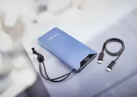 POWER BANK USB 10000MAH QC3.0/BLUE F10000 7332035 INTENSO – pilt 5