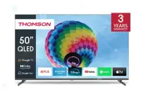 TV Set|THOMSON|50"|4K/Smart|QLED|3840x2160|Wireless LAN|Bluetooth|Google TV|Black|50QG4S14