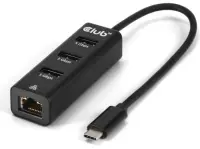 CLUB3D CSV-1549 jaotur USB tüüp-C 5000 Mbit/s Must – pilt 9