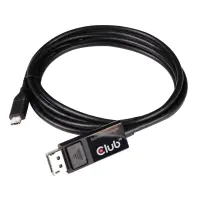 CLUB3D CAC-1557 videokaabliadapter 1,8 m USB tüüp-C DisplayPort Must – pilt 4