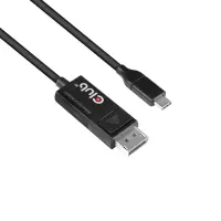 CLUB3D CAC-1557 videokaabliadapter 1,8 m USB tüüp-C DisplayPort Must – pilt 6