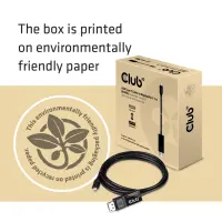 CLUB3D CAC-1557 videokaabliadapter 1,8 m USB tüüp-C DisplayPort Must – pilt 7