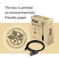 CLUB3D CAC-1557 videokaabliadapter 1,8 m USB tüüp-C DisplayPort Must – pilt 10