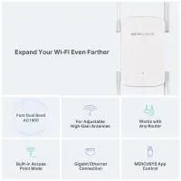 WRL RANGE EXTENDER 1900MBPS/ME50G MERCUSYS – pilt 6