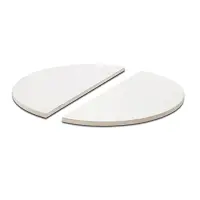 TunaBone | Half moon pizza stone, 190 mm for Kamado 23/24inch