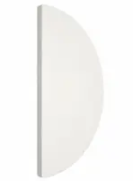 TunaBone Half moon pizza stone 180mm for Kamado 22inch – pilt 2