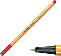 Tindipliiats STABILO Point 88 punane