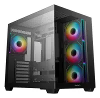 Deepcool CG530 4F | Black | Mid Tower | ATX PS2