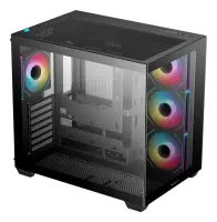 Deepcool CG530 4F | Mid Tower | ATX PS2 | Black – pilt 7