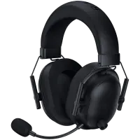 Razer BlackShark V2 HyperSpeed, Gaming Headset, Customized Dynamic 50 mm Driver, Oval Ear Cushions, 2.4 GHz wireless or Bluetooth or USB, Breathable memory foam cushions, Advanced Passive Noise Isolation, THX Spatial Audio
