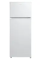 Midea Refrigerator | MDRT294FGE01 | Energy efficiency class E | Free standing | Double Door | Height 143 cm | Fridge net capacity 163 L | Freezer net capacity 41 L | 40 dB | White