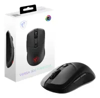MSI VERSA 300 hiir Mängimine Parempoolne RF Wireless + Bluetooth + USB Type-C Optiline 8000 DPI