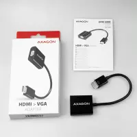AXAGON | RVH-VGN, HDMI - VGA Reduction Adapter | 0.15 m – pilt 17