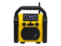 Adler | Construction radio with Bluetooth | AD 1911 | AUX in | Black/Yellow – pilt 3