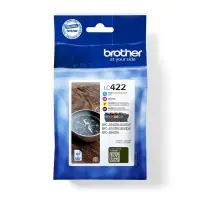 Brother LC422VAL | Ink Cartridge | Black, Cyan, Magenta, Yellow