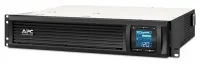 Schneider Electric APC Smart-UPS C, Rackmount 2U, 4x IEC C13 outlets, SmartConnect port, USB and serial communication, AVR, graphic LCD | SMC1000I-2UC | 1000 VA | 600 W | 230 V