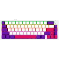 LORGAR KBP70MW, Wireless 65% Mechanical Gaming Keyboard Pro, White, EN layout