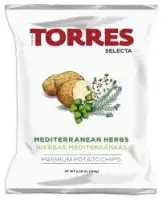 Kartulikrõpsud TORRES, vahemere ürtidega, 150 g