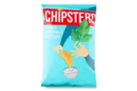 Kartulikrõpsud CHIPSTER'S, hapukoore ja ürditega, 120g