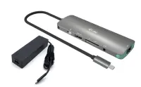 i-tec C31NANOLANPD100 sülearvuti dokk ja pordireplikaator Juhtmega ühendatud USB 3.2 Gen 1 (3.1 Gen 1) Type-C Hall