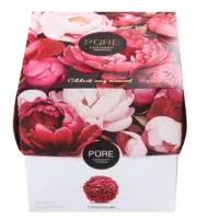 Piimašokolaadi trühvlid PURE juustukoogi-vaarika,  Spring Kuubik,12tk 96g