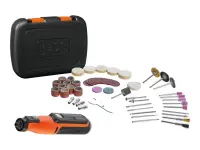 BLACK & DECKER | 8V Cordless Rotary Tool With Kit Box | BCRT8IK-XJ