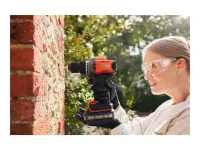 BLACK & DECKER | Cordless Drill Driver | BCD383D1XK-QW | 18 V | 2.0 Ah | Lithium – pilt 2