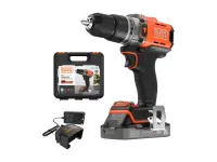 BLACK & DECKER | Cordless Drill Driver | BCD383D1XK-QW | 18 V | 2.0 Ah | Lithium – pilt 3